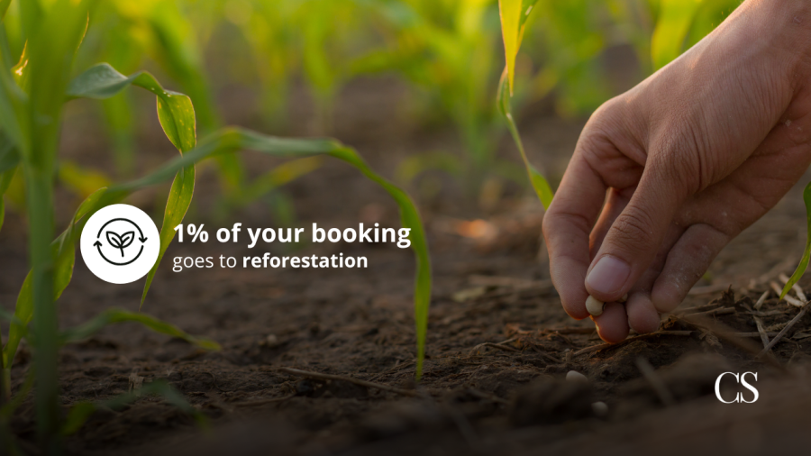 Corporate Stays donate 1 percent of your booking to reforestation Corporate Stays donate 1 percent of your booking to reforestation Corporate Stays donate 1 percent of your booking to reforestation